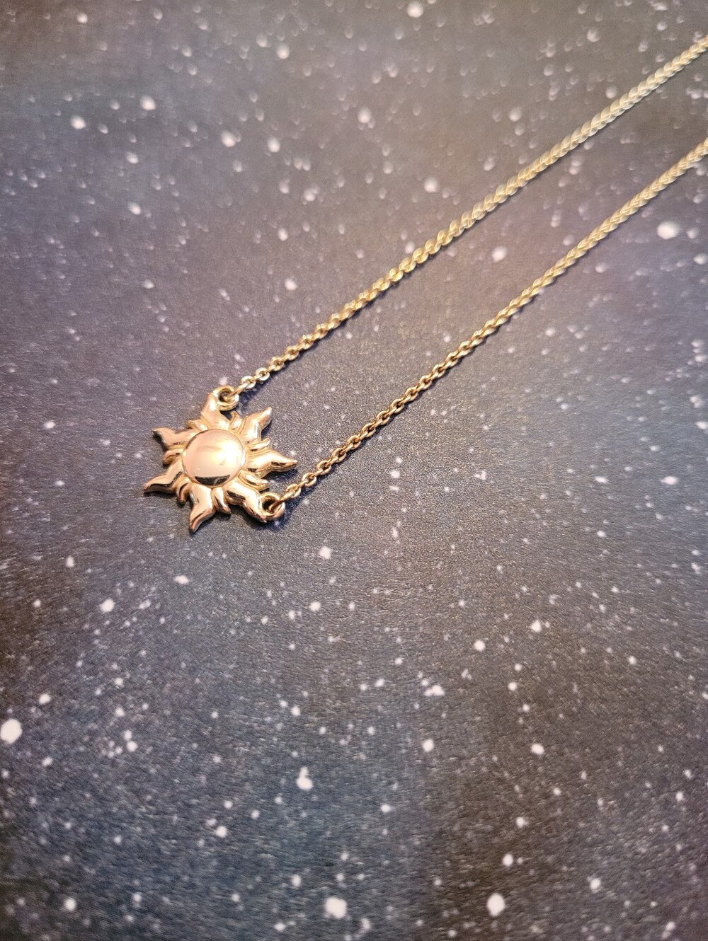 Tangled Sunburst Necklace